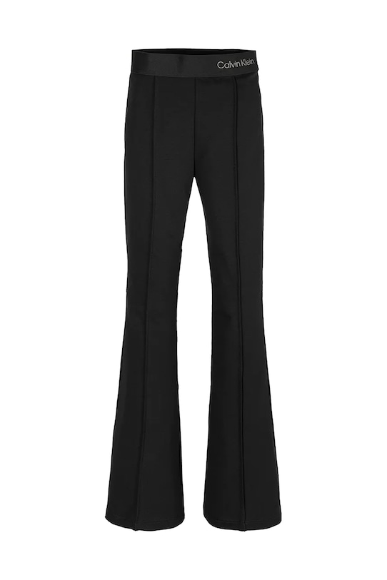 Calvin Klein Jeans pantaloni de trening pentru copii tricotaj negru IG0IG02874.PPYA