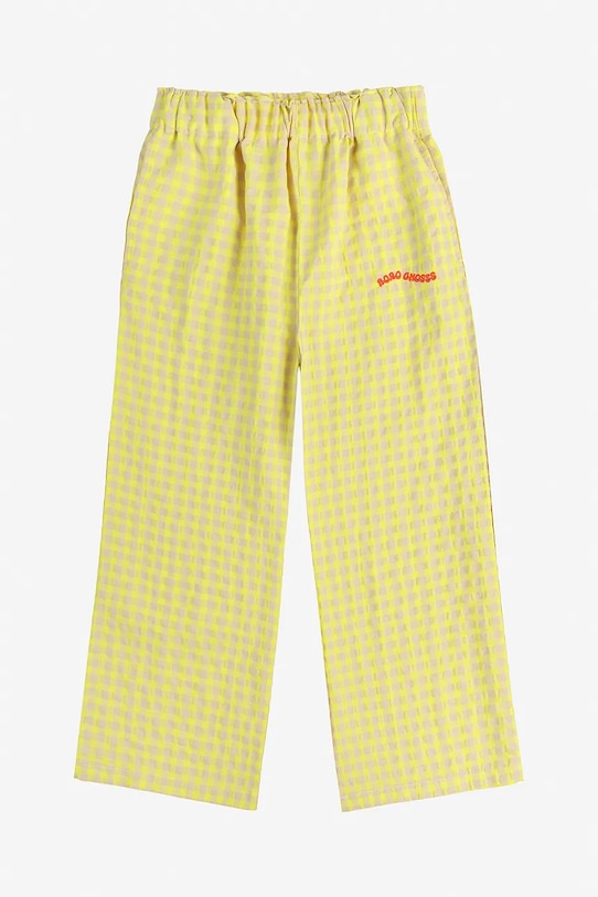 Детские брюки Bobo Choses 125AC082 жёлтый SS25