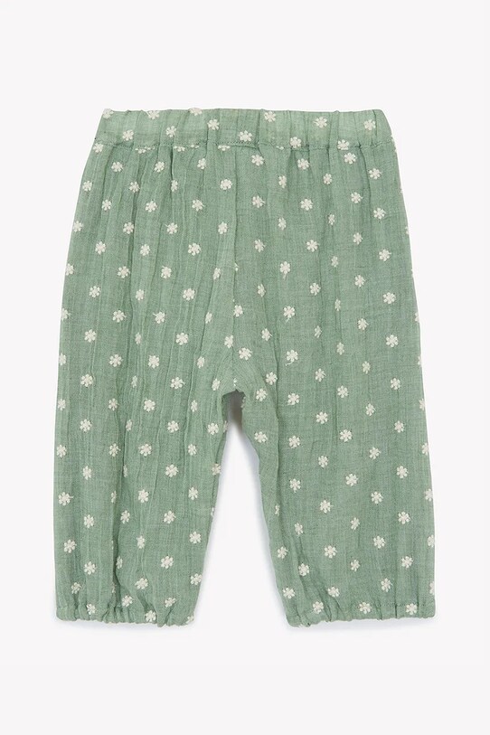 Fete Tartine et Chocolat pantaloni din amestec de in pentru bebe CA22021.80.94 turcoaz