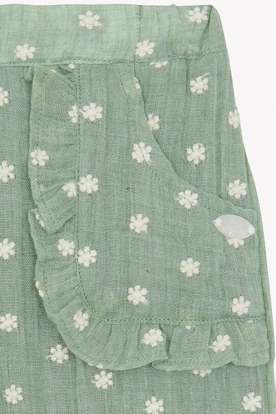 Tartine et Chocolat pantaloni cu amestec de in pentru copii turcoaz CA22021.104