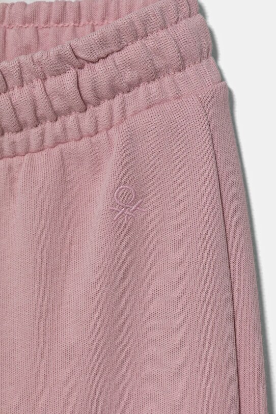 Девочка Детские хлопковые штаны United Colors of Benetton 3J68CF02H.G.Season.PPYA розовый