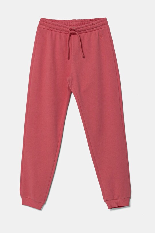 Дитячі бавовняні штани United Colors of Benetton бавовна рожевий 3J68CF02H.G.Season.PPYA