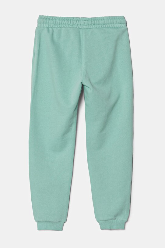 Παιδικό βαμβακερό παντελόνι United Colors of Benetton 3J68CF02H.G.Season.PPYA τιρκουάζ SS25