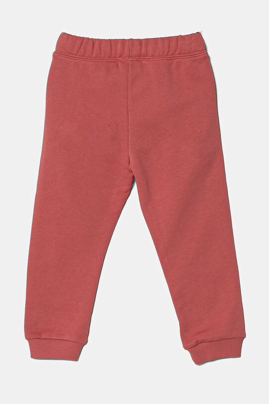 Детские хлопковые штаны United Colors of Benetton 3J70GF01N.P.Season.PPYA розовый SS25