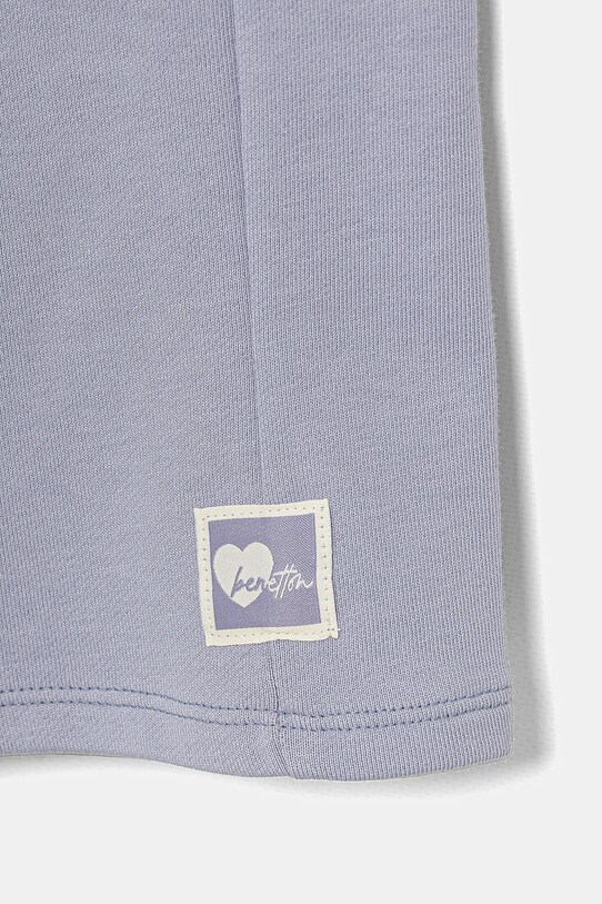 Девочка Детские хлопковые штаны United Colors of Benetton 3UNICF061.G.Seasonal голубой