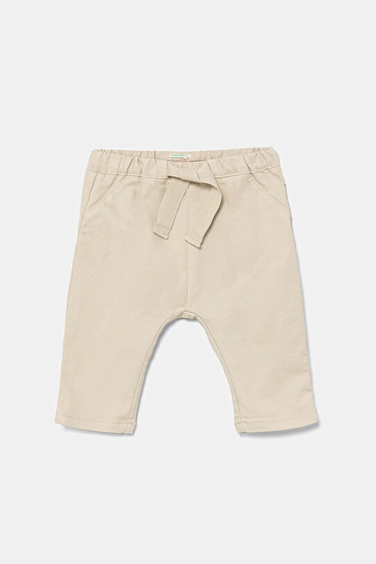 Бебешки панталон United Colors of Benetton еластичен бежов 4U40AF019.W.Seasonal