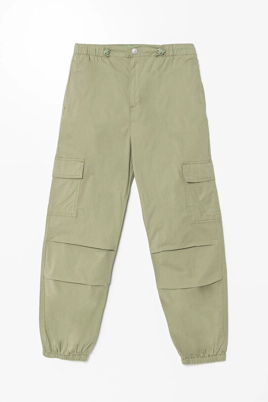 Детские брюки United Colors of Benetton с эластаном зелёный 4L2VCF046.G.Seasonal