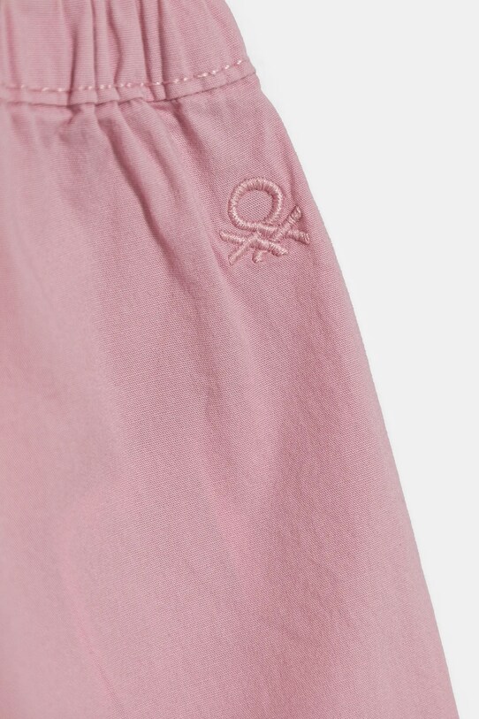 Deklice Otroške hlače United Colors of Benetton 4L2VGF028.P.Seasonal roza