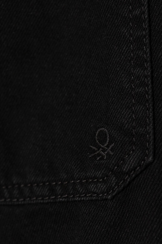 Fete United Colors of Benetton jeans copii 4DW2CE035.G.Seasonal negru