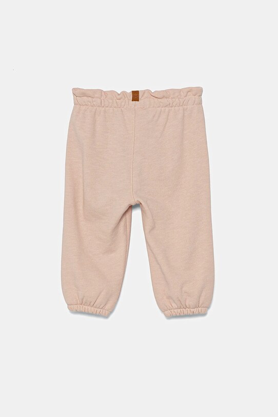 United Colors of Benetton pantaloni de trening pentru bebeluși 3Z4JAF025.W.Seasonal roz SS25