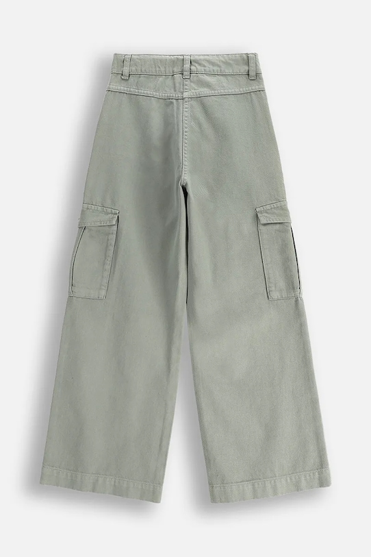 Hlače Coccodrillo WC5119102DGJ zelena SS25