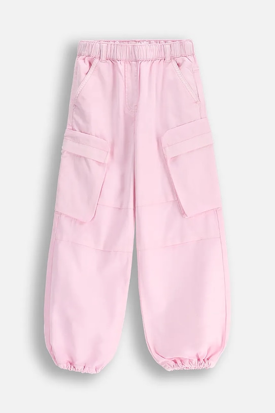 Coccodrillo pantaloni in cotone Planet friendly rosa WC5119101DGJ