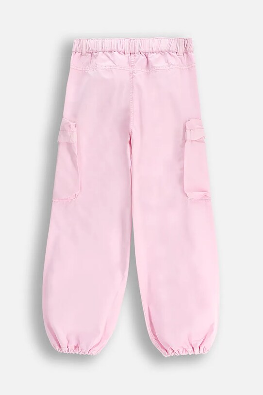 Coccodrillo pantaloni in cotone WC5119101DGJ rosa SS25