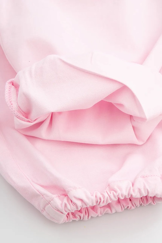 Coccodrillo pantaloni in cotone rosa WC5119101DGJ