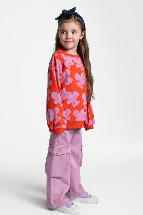 Nohavice Coccodrillo bavlna ružová WC5119101MGK