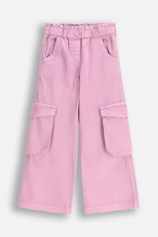 Coccodrillo pantaloni WC5119101MGK roz SS25