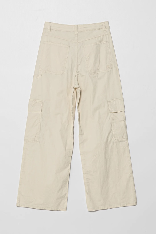 Dětské kalhoty United Colors of Benetton 4L2VCE040.G.Seasonal béžová SS25