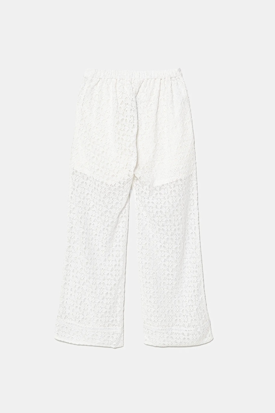 United Colors of Benetton pantaloni copii 4WYWCF04E.G.Seasonal alb SS25