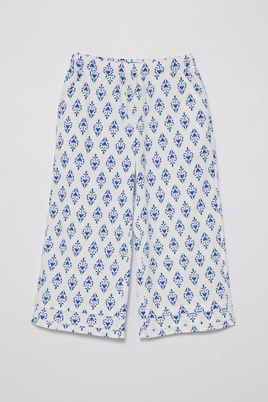 Παιδικό βαμβακερό παντελόνι United Colors of Benetton βαμβάκι μπλε 4MMDCF04N.G.Seasonal