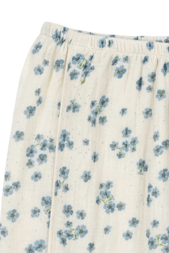 Дитячі бавовняні штани Konges Sløjd RHW x KS MIOBLU PANTS GOTS бежевий KS103615