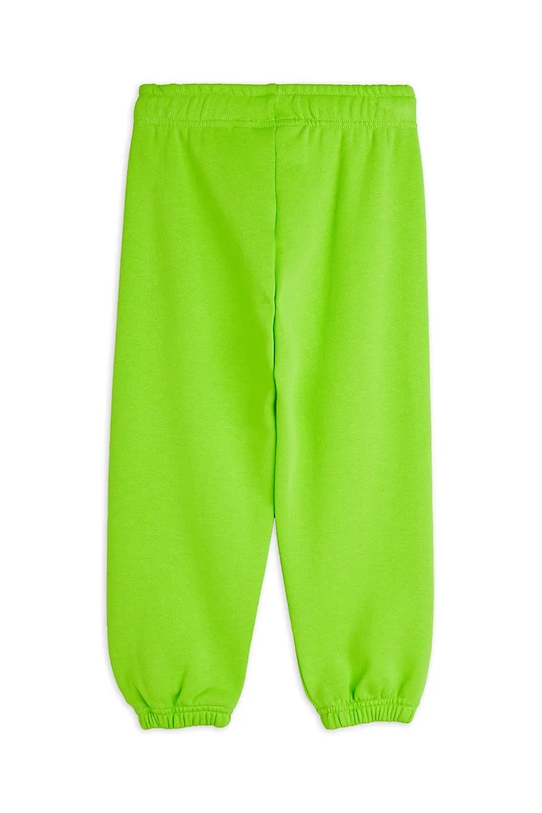 CHLAPEC Dětské bavlněné tepláky Mini Rodini Mini Rodini Cats 2513010675 zelená