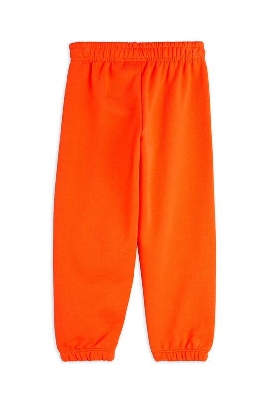 Băieți Mini Rodini pantaloni de trening pentru copii Plain piping 2513010742 portocaliu