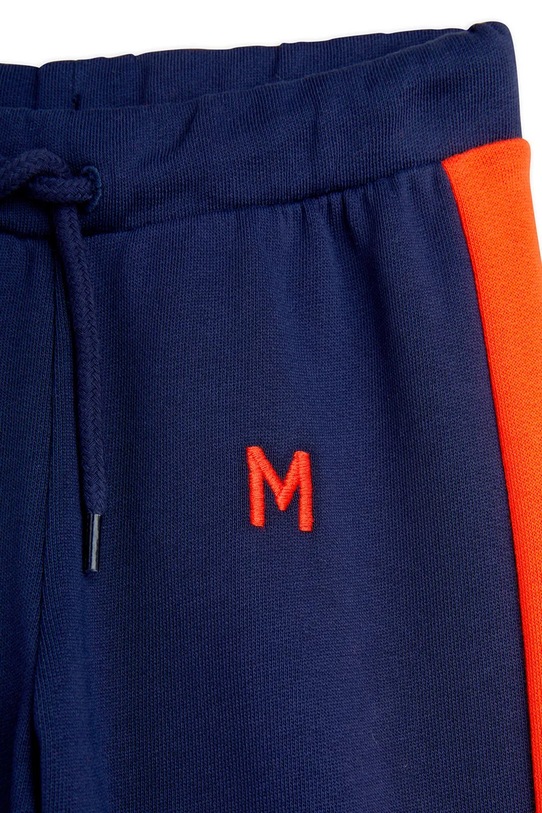 Mini Rodini pantaloni de trening din bumbac pentru copii bleumarin 2513011560