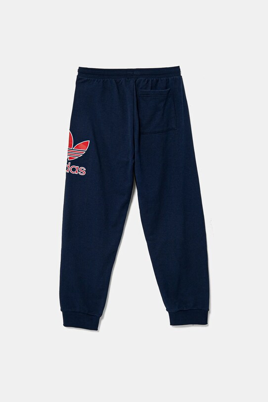 Chłopiec adidas Originals spodnie dresowe bawełniane dziecięce JC9142 granatowy