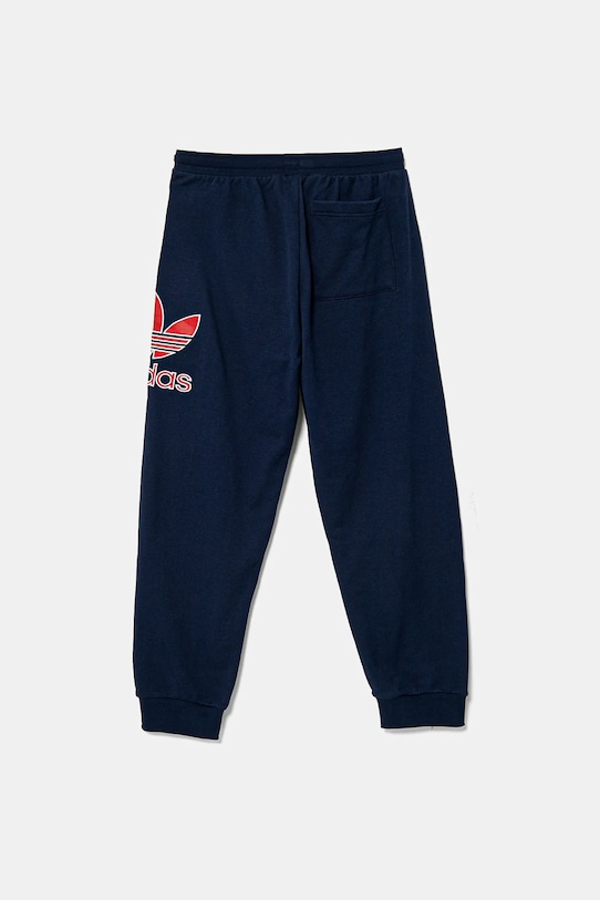Chłopiec adidas Originals spodnie dresowe bawełniane dziecięce JC9142 granatowy