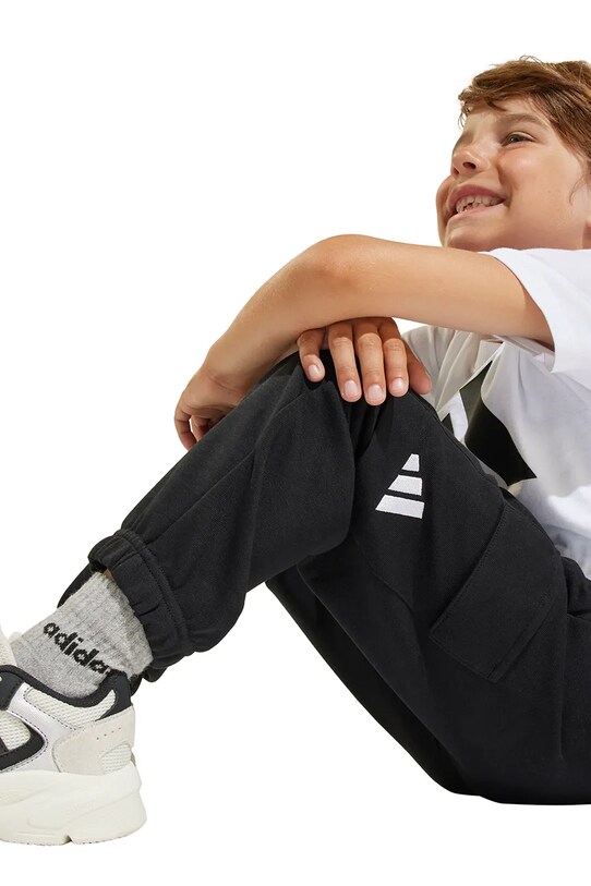 adidas pantaloni de trening din bumbac pentru copii JC9754