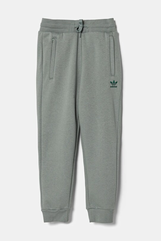 adidas Originals spodnie dresowe dziecięce JI5824 zielony SS25