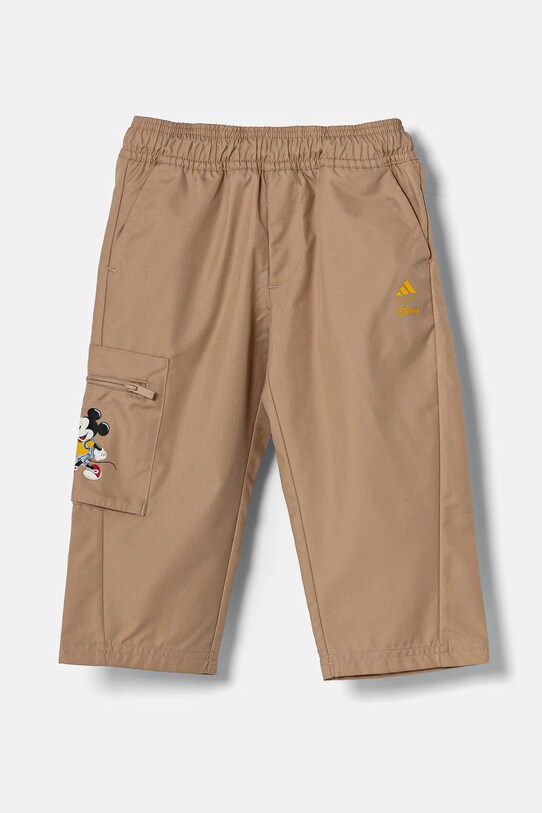 Дитячі штани adidas JD4553 бежевий SS25