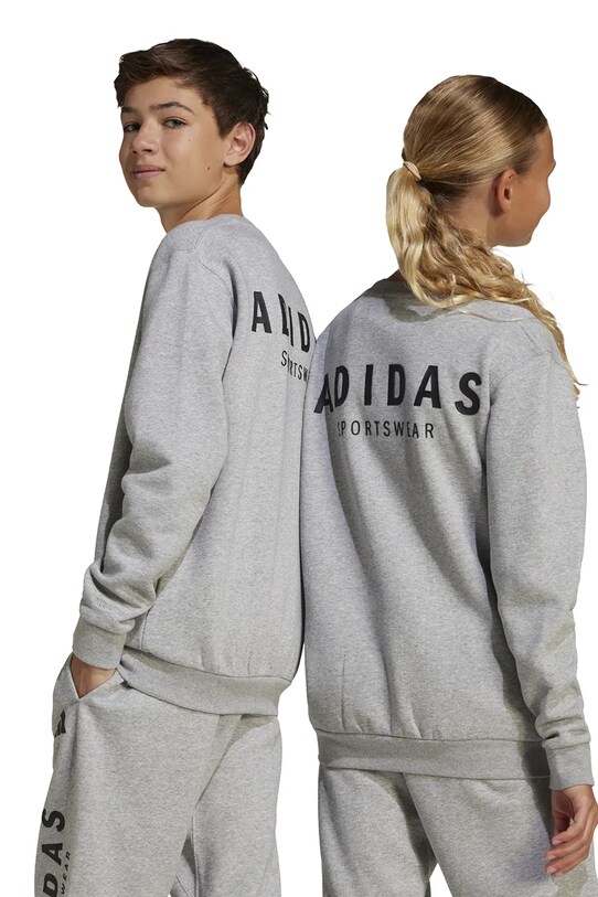adidas pantaloni de trening pentru copii JC7640 gri