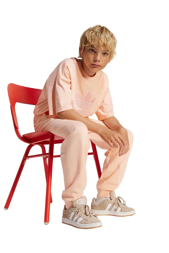 adidas Originals spodnie dresowe bawełniane dziecięce JC9143