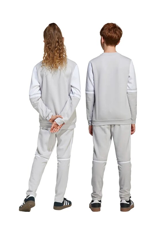 Otroški spodnji del trenirke adidas Performance JD4823 siva