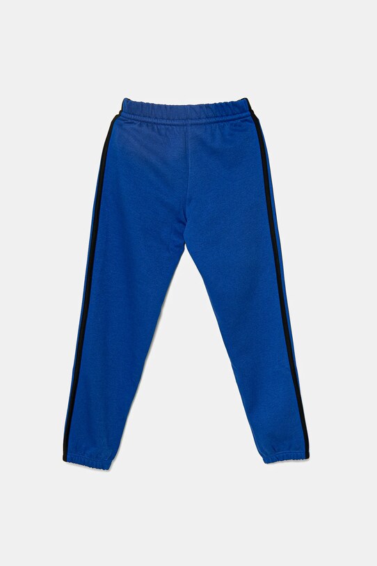 CHLAPEC Dětské tepláky adidas JJ3541 modrá