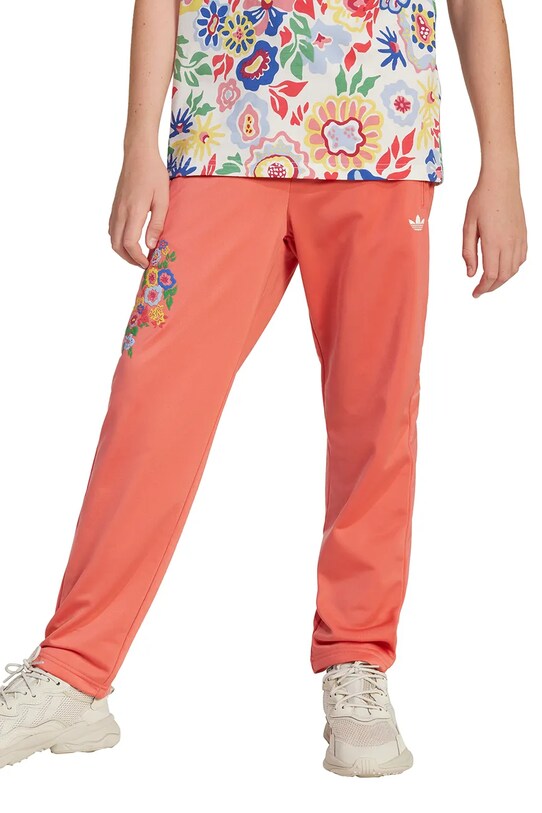 adidas Originals spodnie dresowe dziecięce JC6680 pomarańczowy