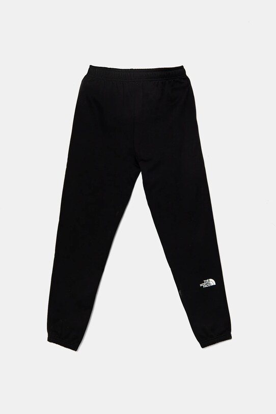 The North Face gyerek melegítőnadrág TEEN REGULAR TAPERED JOGGERS NF0A8BHTJK31 fekete SS25