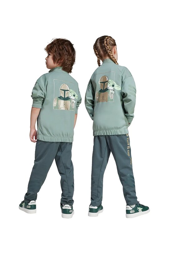 adidas pantaloni de trening pentru copii JF3652 gri