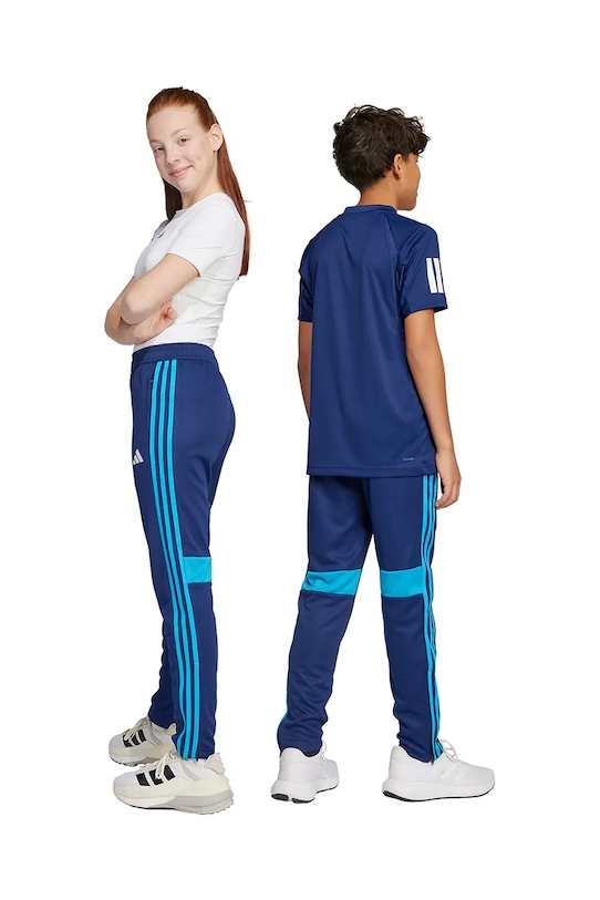 adidas Performance pantaloni de trening pentru copii JW0485 bleumarin