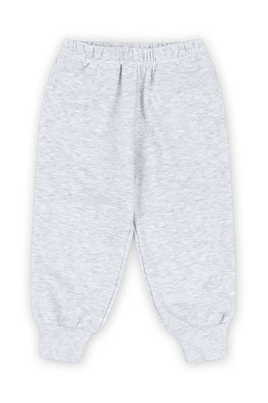 Konges Sløjd pantaloni de trening pentru copii LOU SWEAT PANTS OCS tricotaj gri KS102593