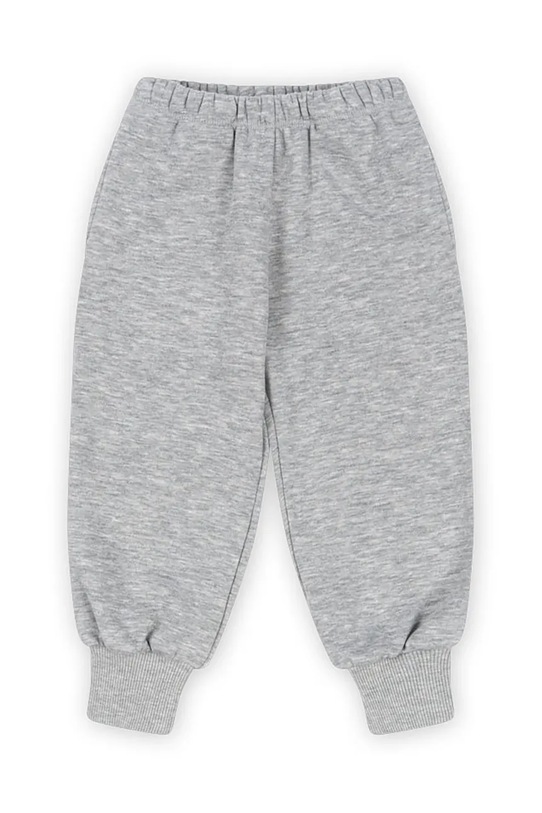 Detské tepláky Konges Sløjd LOU SWEAT PANTS OCS pletenina sivá KS102593