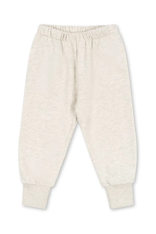 Konges Sløjd spodnie dresowe bawełniane dziecięce LOUPY LOU SWEAT PANTS GOTS KS102707 szary SS25