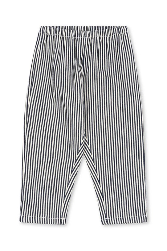 Konges Sløjd spodnie bawełniane dziecięce FENDER PANTS GOTS KS102806 czarny SS25