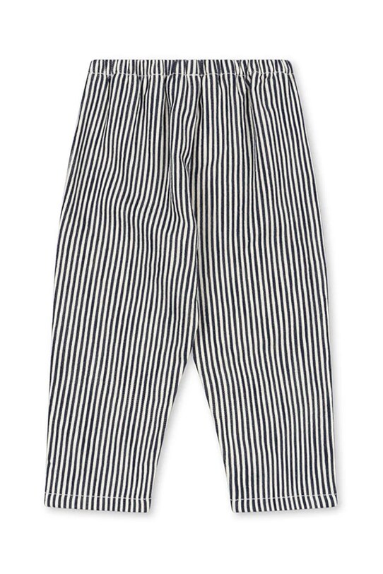 Chłopiec Konges Sløjd spodnie bawełniane dziecięce FENDER PANTS GOTS KS102806 czarny