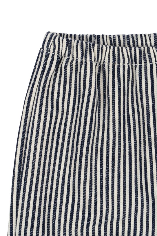 Konges Sløjd pantaloni de bumbac pentru copii FENDER PANTS GOTS negru KS102806