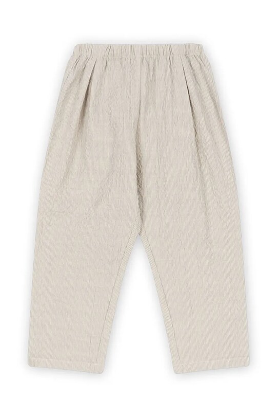 Konges Sløjd spodnie dziecięce ELLIOT PANTS GOTS KS102293 szary SS25