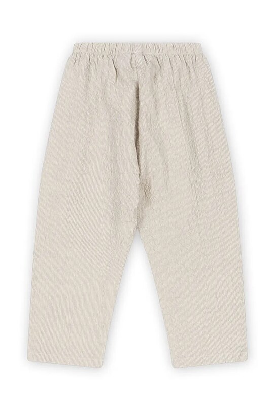 Chłopiec Konges Sløjd spodnie dziecięce ELLIOT PANTS GOTS KS102293 szary