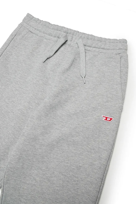Chłopiec Diesel spodnie dresowe bawełniane dziecięce PGINND TROUSERS J02235 szary