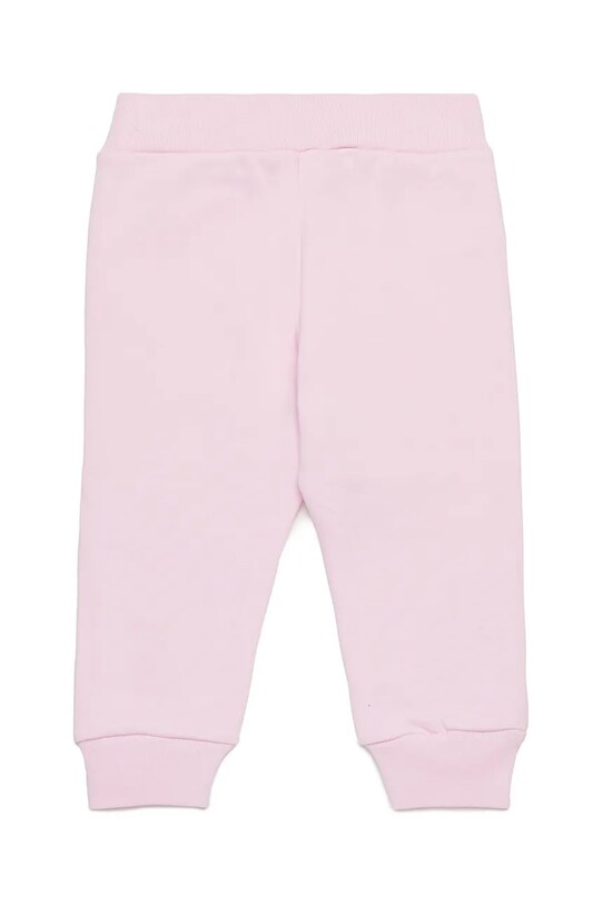 Marni spodnie dresowe bawełniane niemowlęce MP192B TROUSERS M01436 różowy SS25